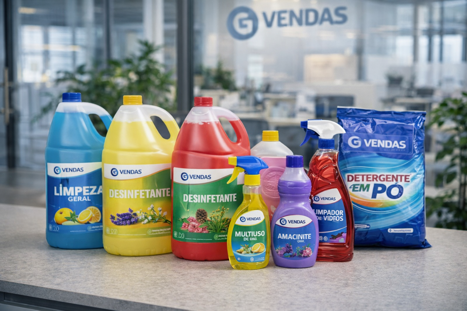 Itens de limpeza